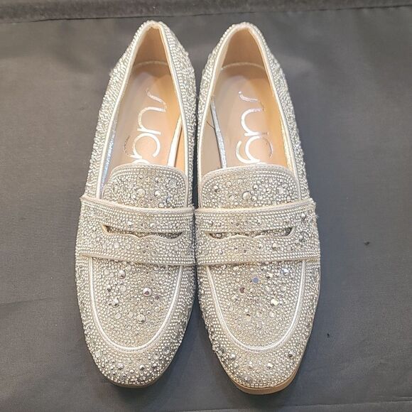 BRAND NEW SUGAR CARVIAR STUDDED SLIP ON LOAFERS G1 - Picture 3 of 16